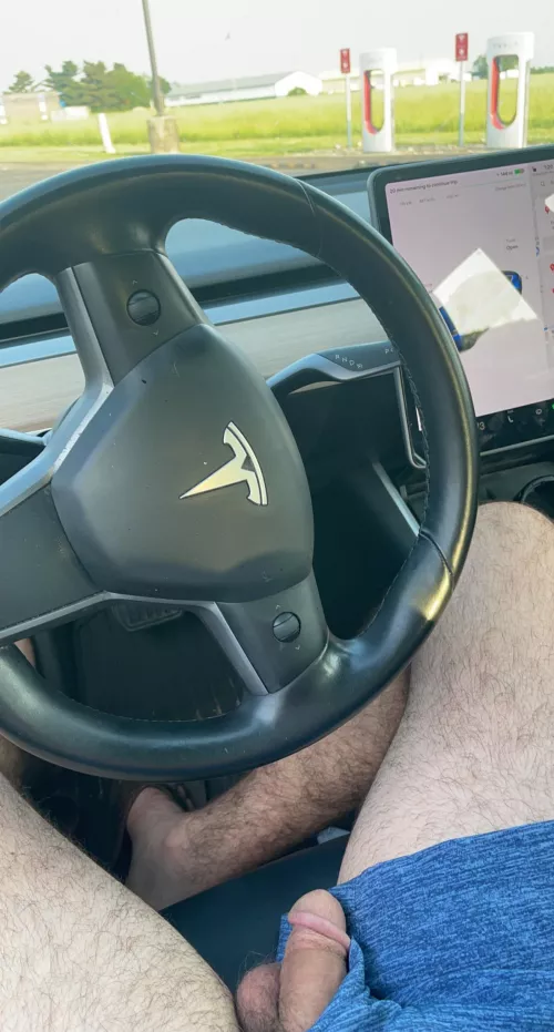 He needs to be set free at times on a road trip.