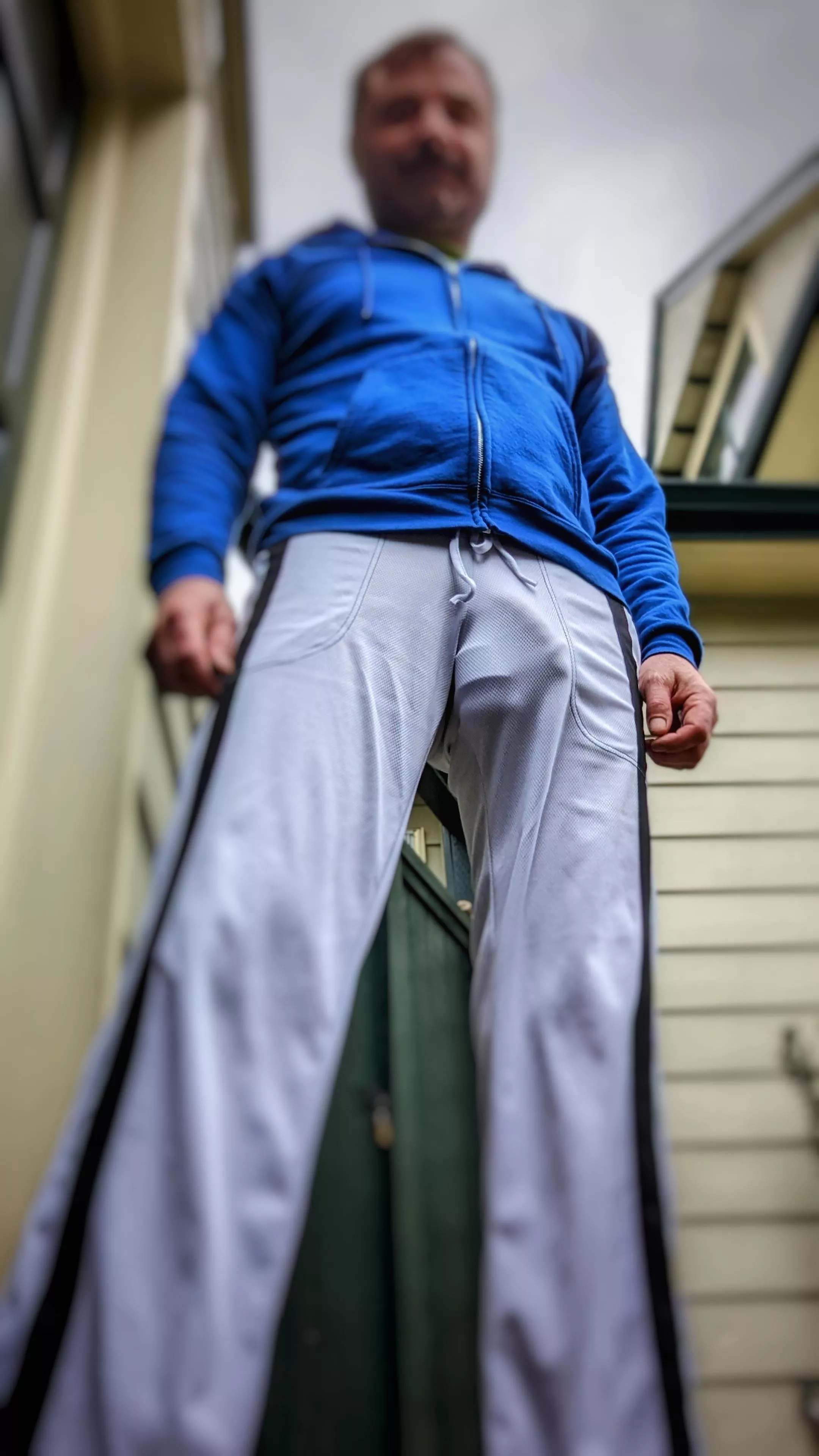 Headed out for a walk. Want to join dad? Headed out for a walk. Want to join dad?