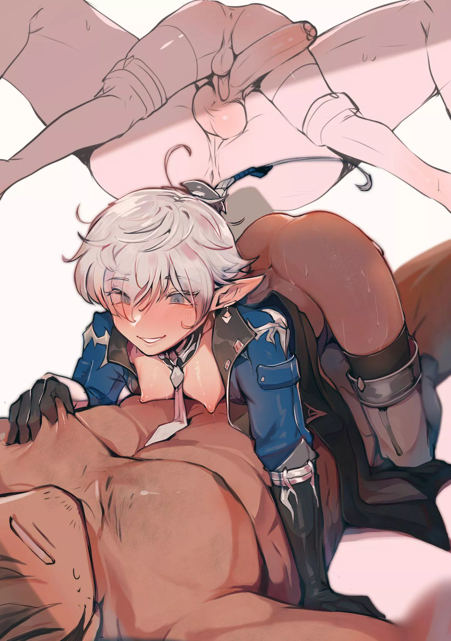 hehe… can i teasing your nipples~ 😋