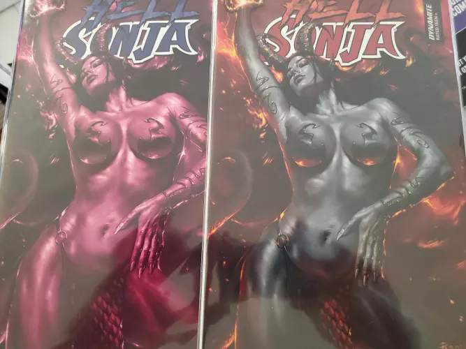 Hell Sonja bringing some heat! [Hell Sonja 4]