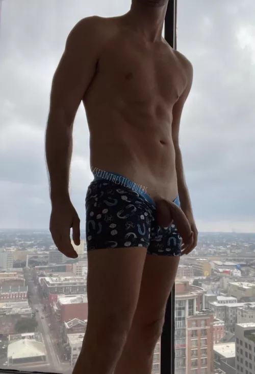 He’s a shower and a grower