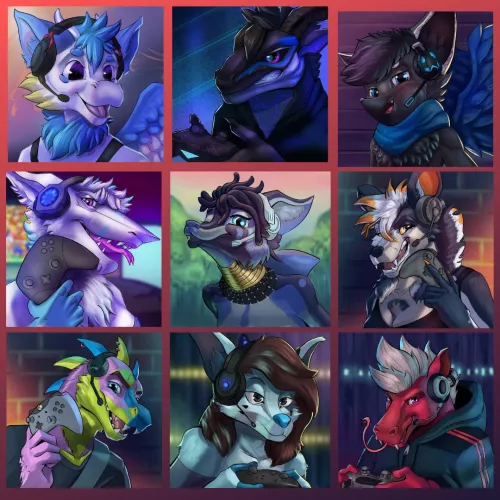 Hey hey!🙂 I'm back with gamer icons! COMMS OPEN!! 35$.Dm me if you interested