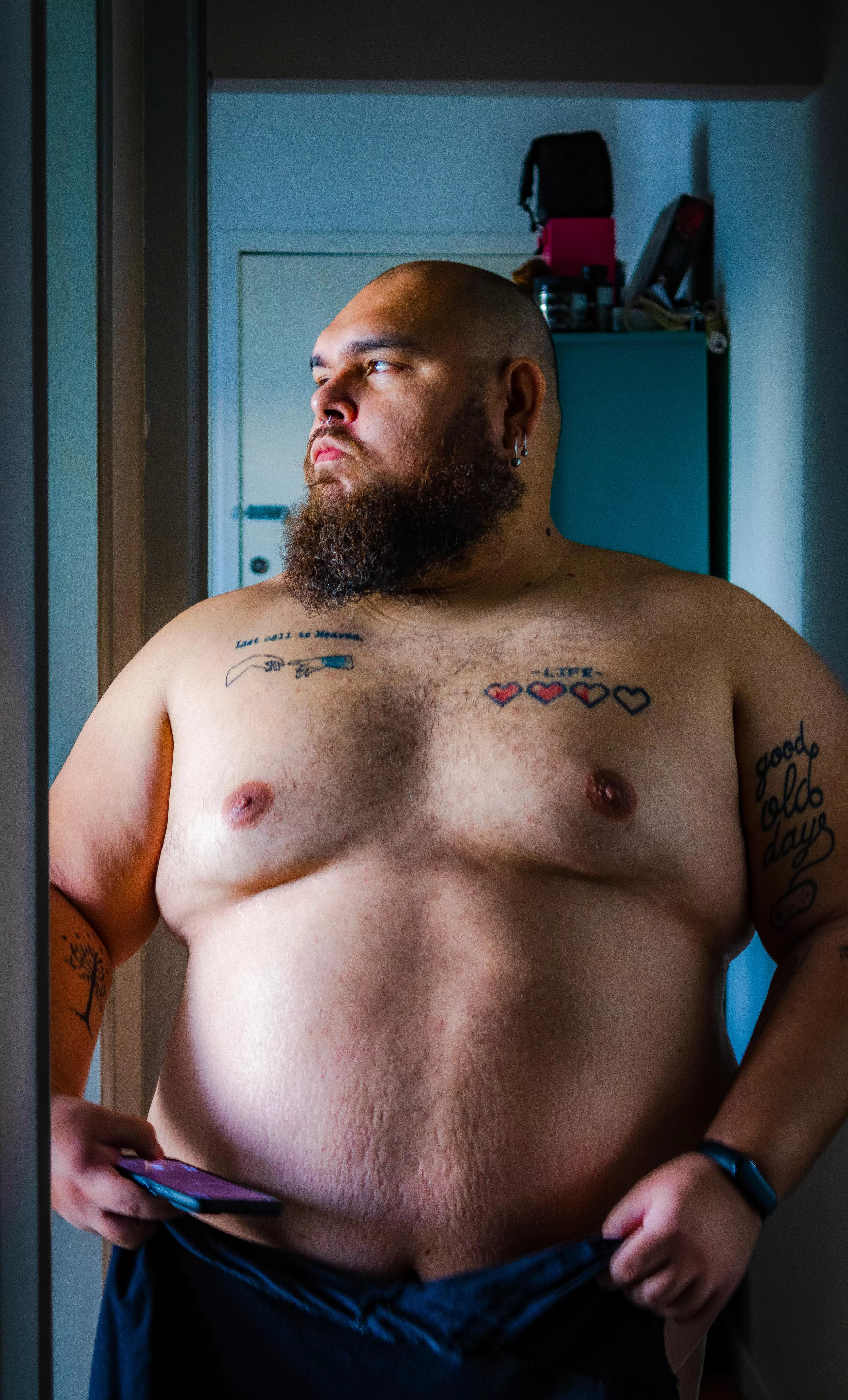 Hey you. Give daddy some love!