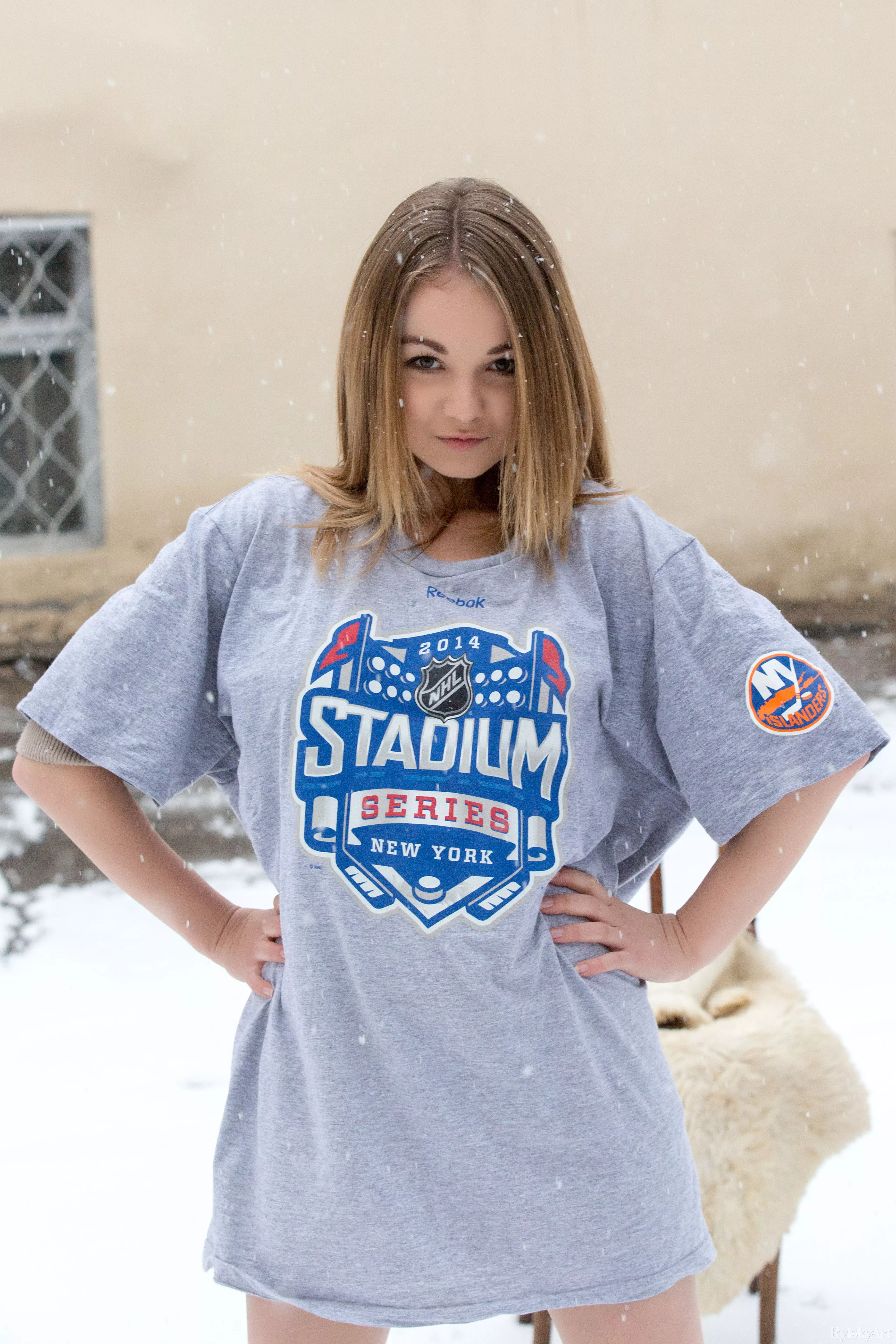 Hockey Fan with Attitude