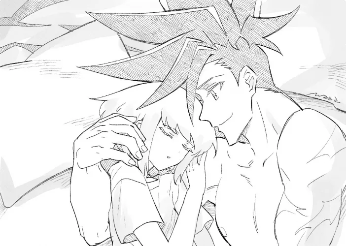 Hold your boi like Galo holds Lio