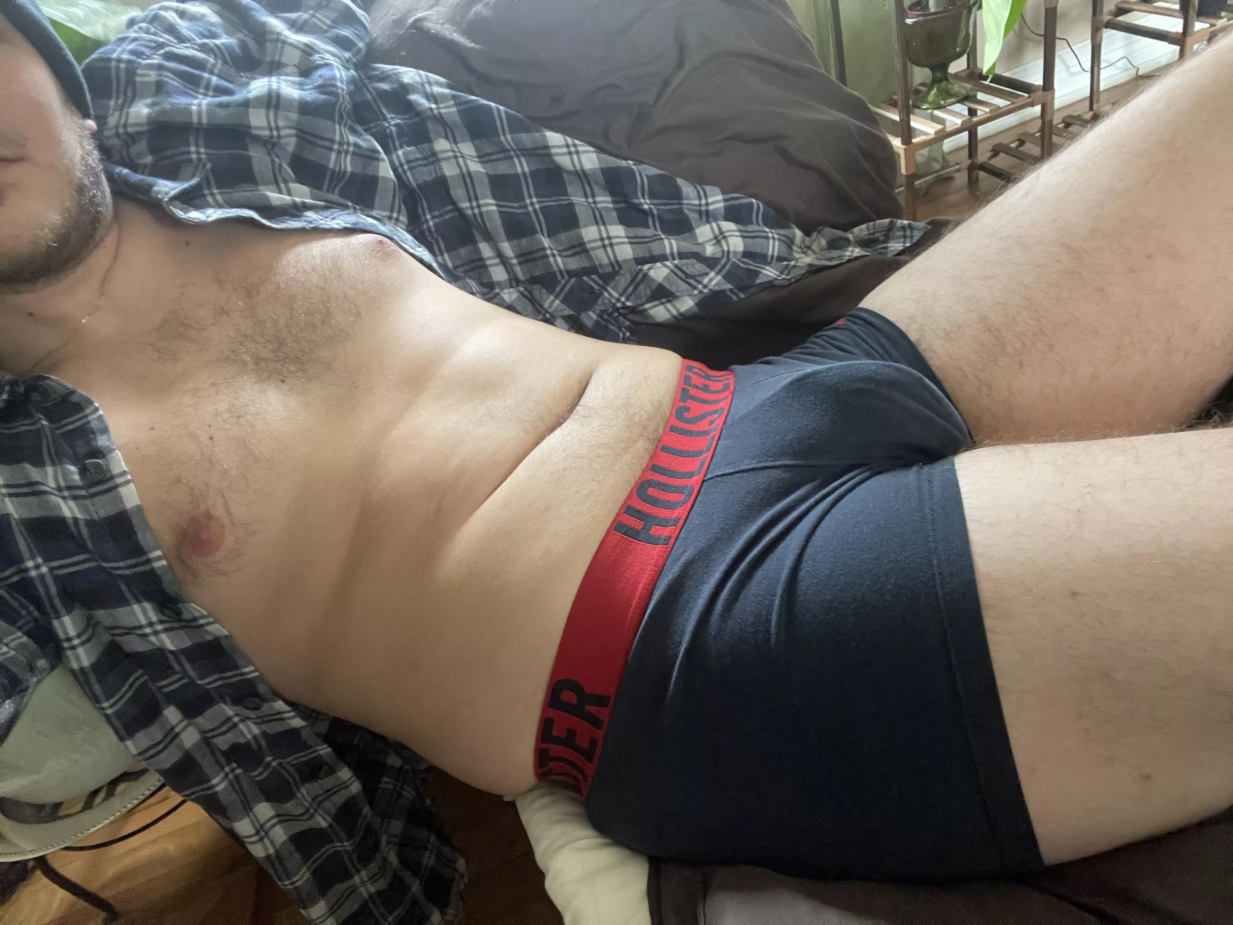 Hollister huggin my junk