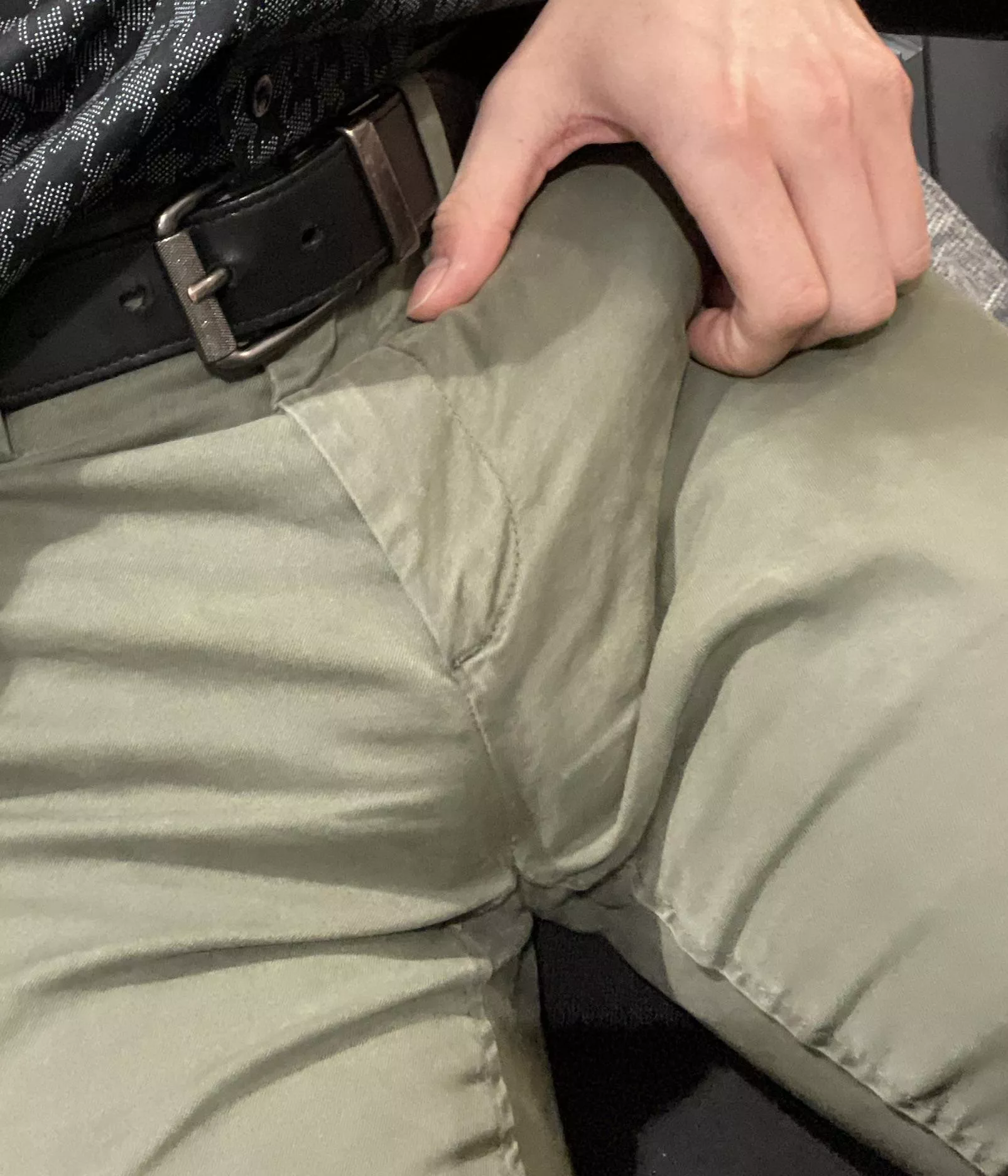 Hope no one at work minds my bulge 🥴