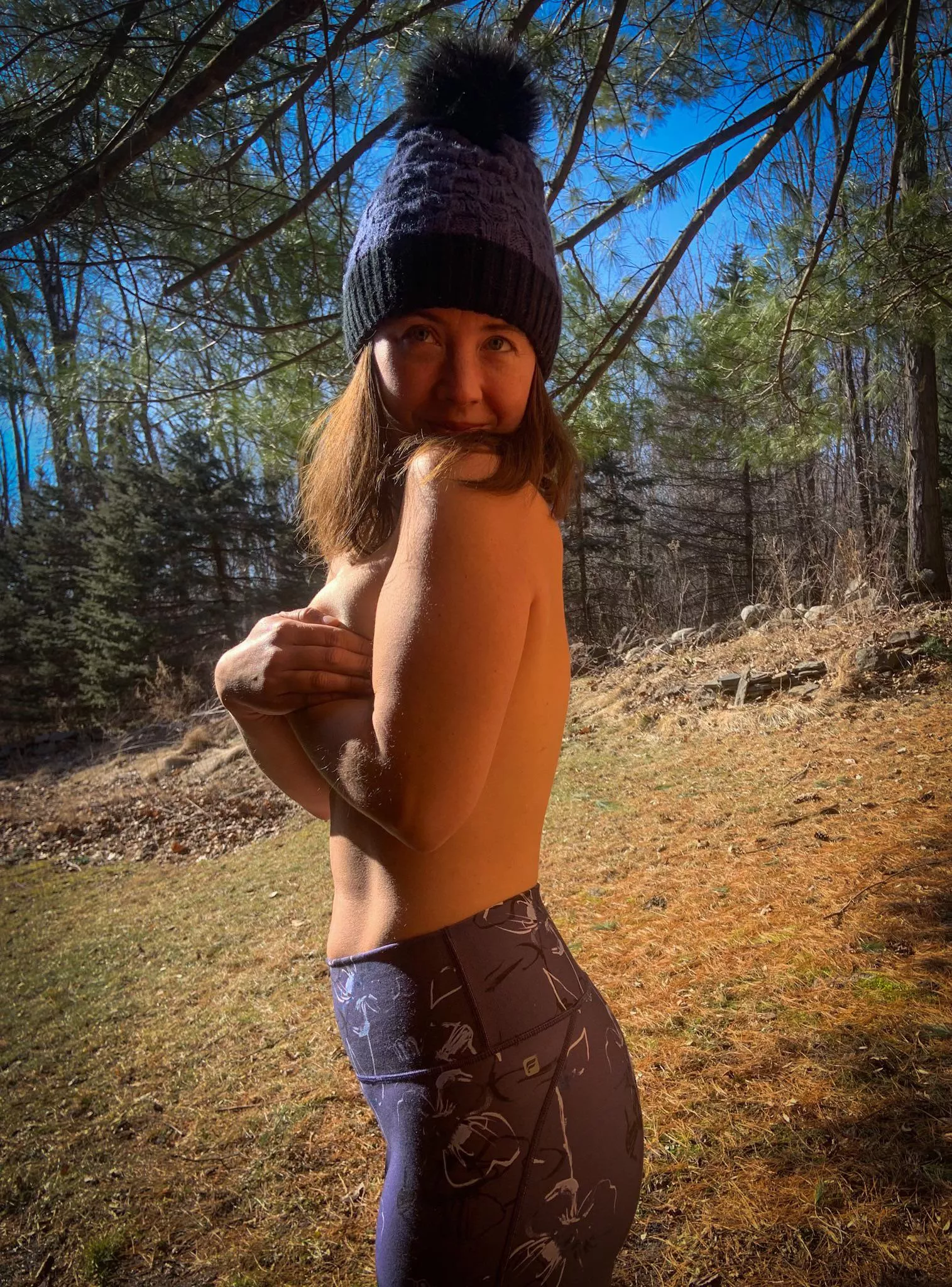 Hope the neighbors can’t see…