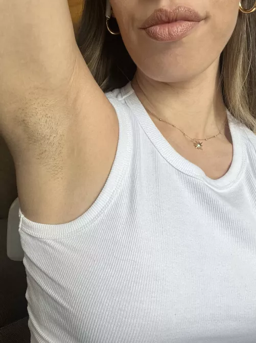 Hope the stubble tickles your tongue