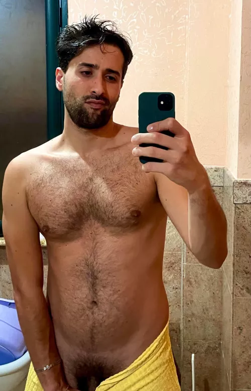 Hope you don’t mind a little chest hair