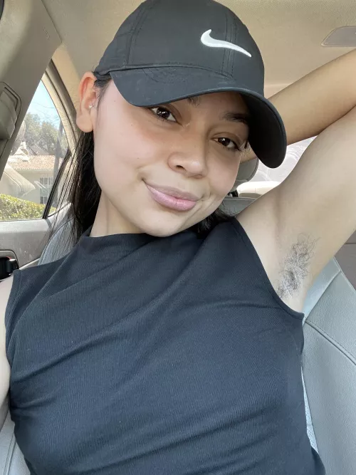 Hope you don’t mind if they’re sweaty