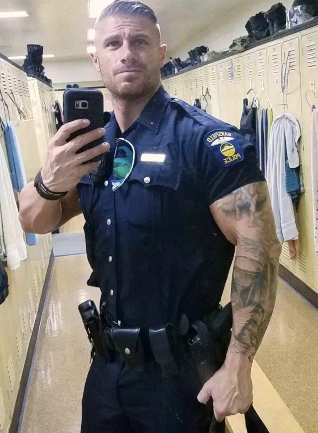 “Hot Officer” …
