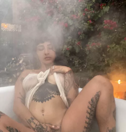 Hot steamy outdoor fire tub… there’s so much more to see