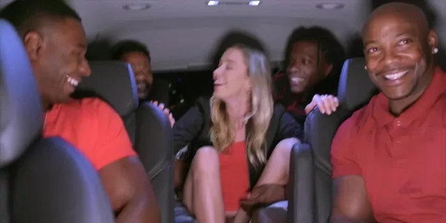 Hot Teen Fucked Rough by Group of BBCs in Gangbang