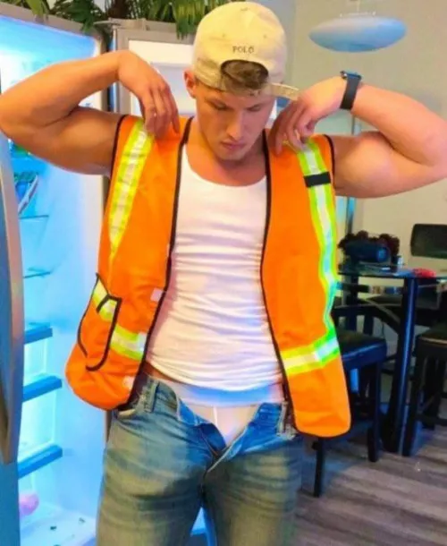 “Hot Tradie” …