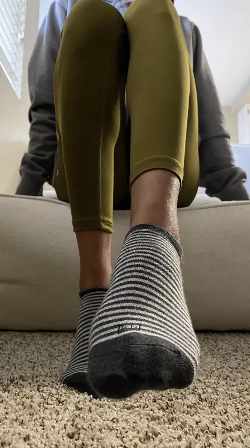 How could you not love stripped socks 💕