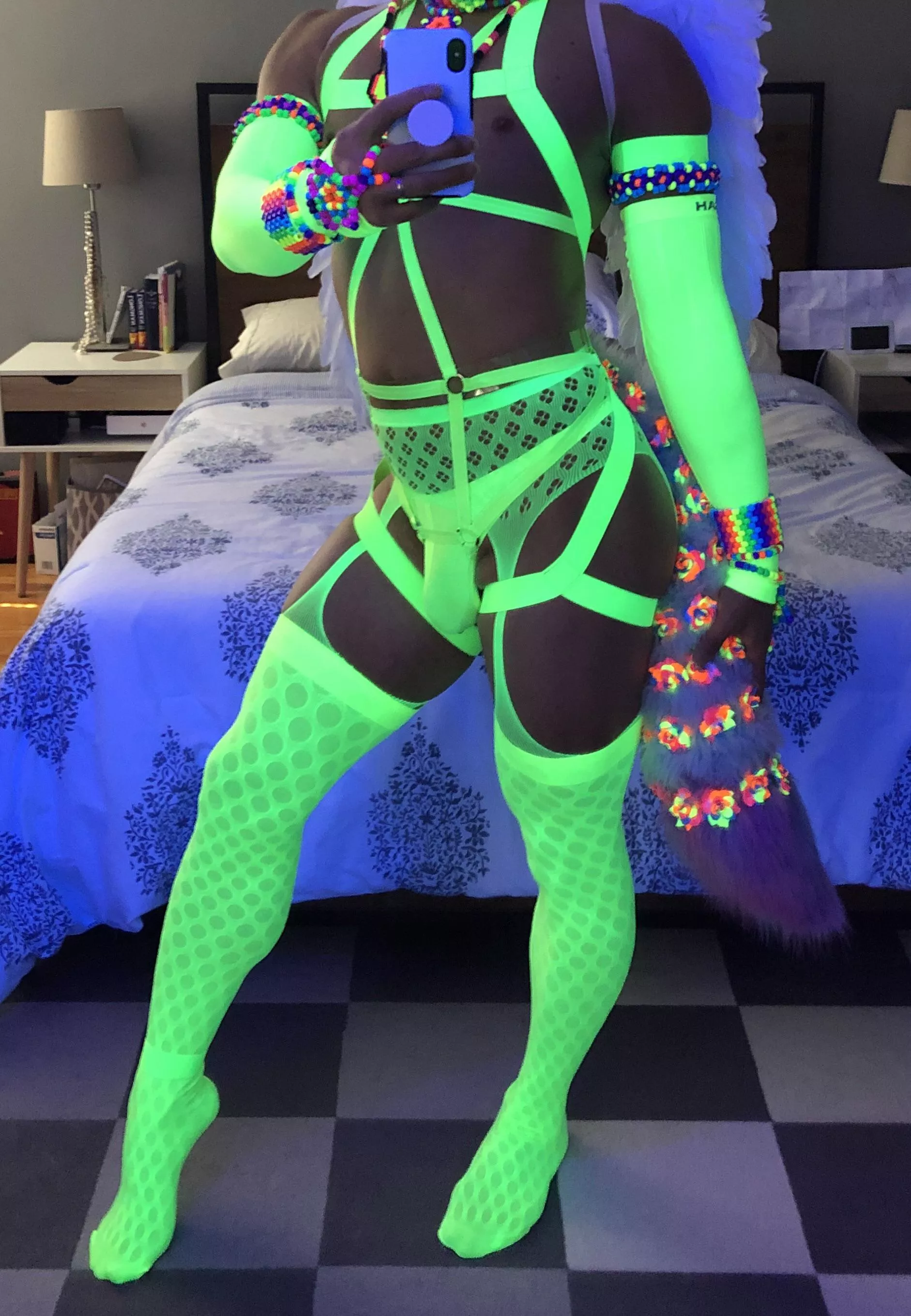 How do I look in neon?