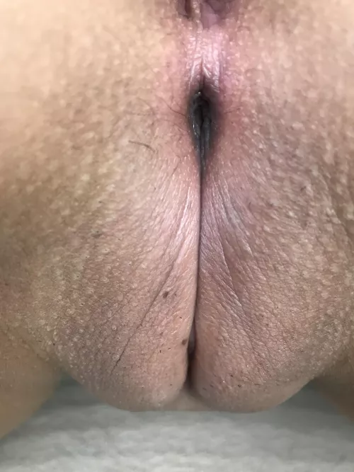 How do YOU like my shaved pussy? Hope you appreciate it smooth and bald…