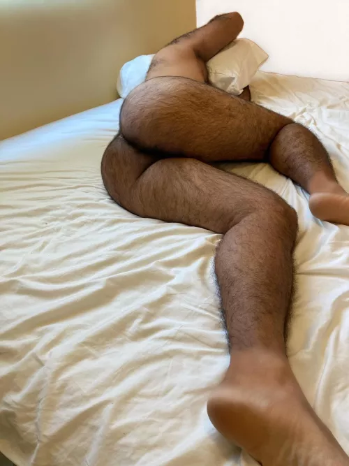 How would you wake me up if you found me sleeping in bed like this? 😏