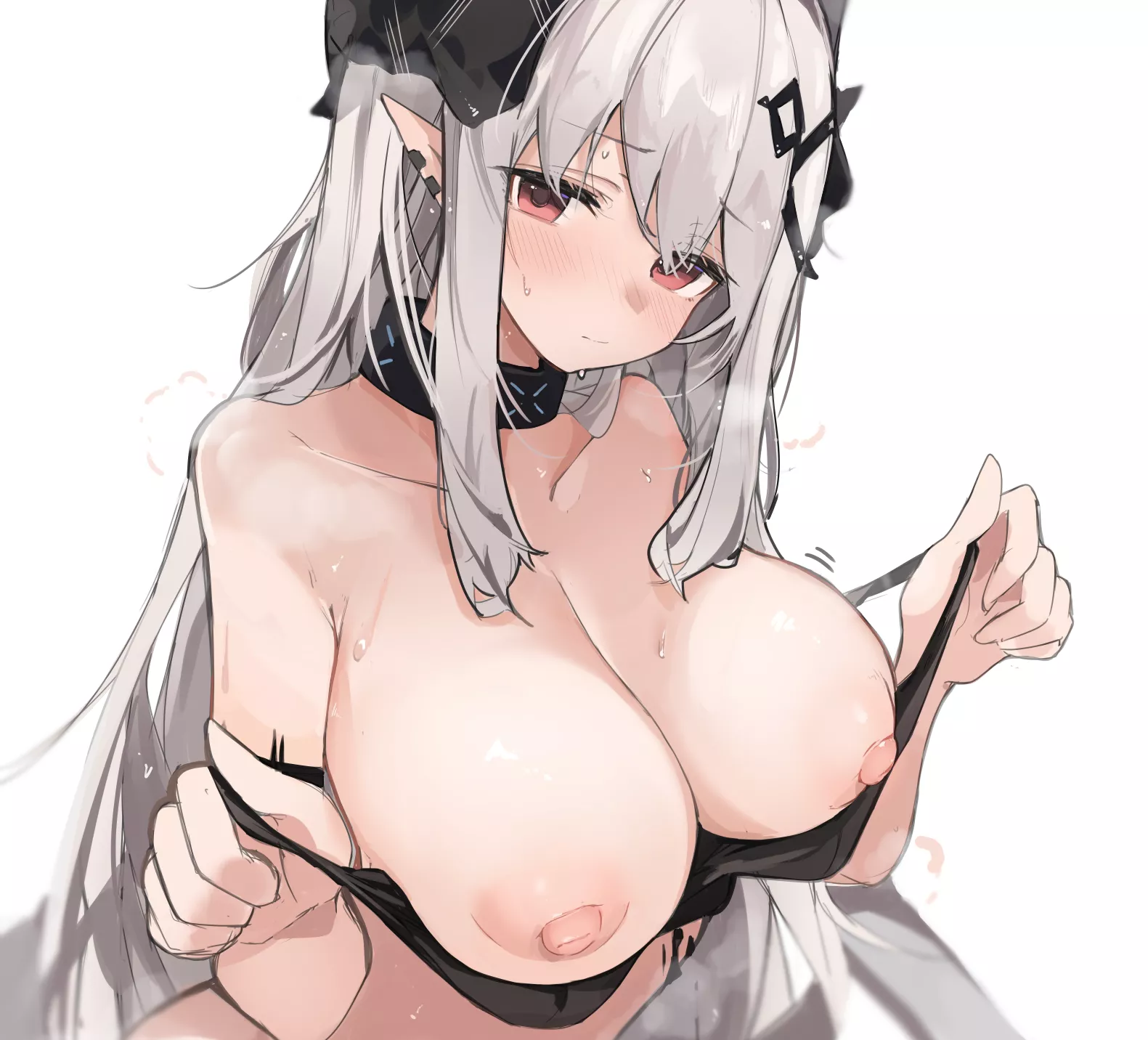 Huge rack of boobs (mikozin) [Arknights]