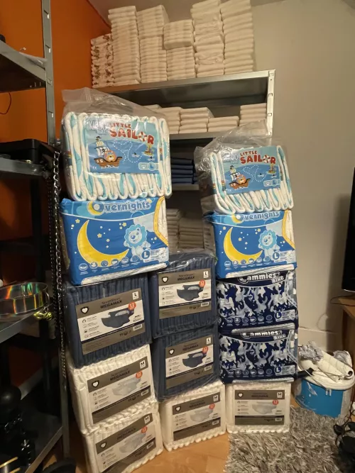 I always order way more than I have storage for π have 2 more cases of megamax coming tomorrow.