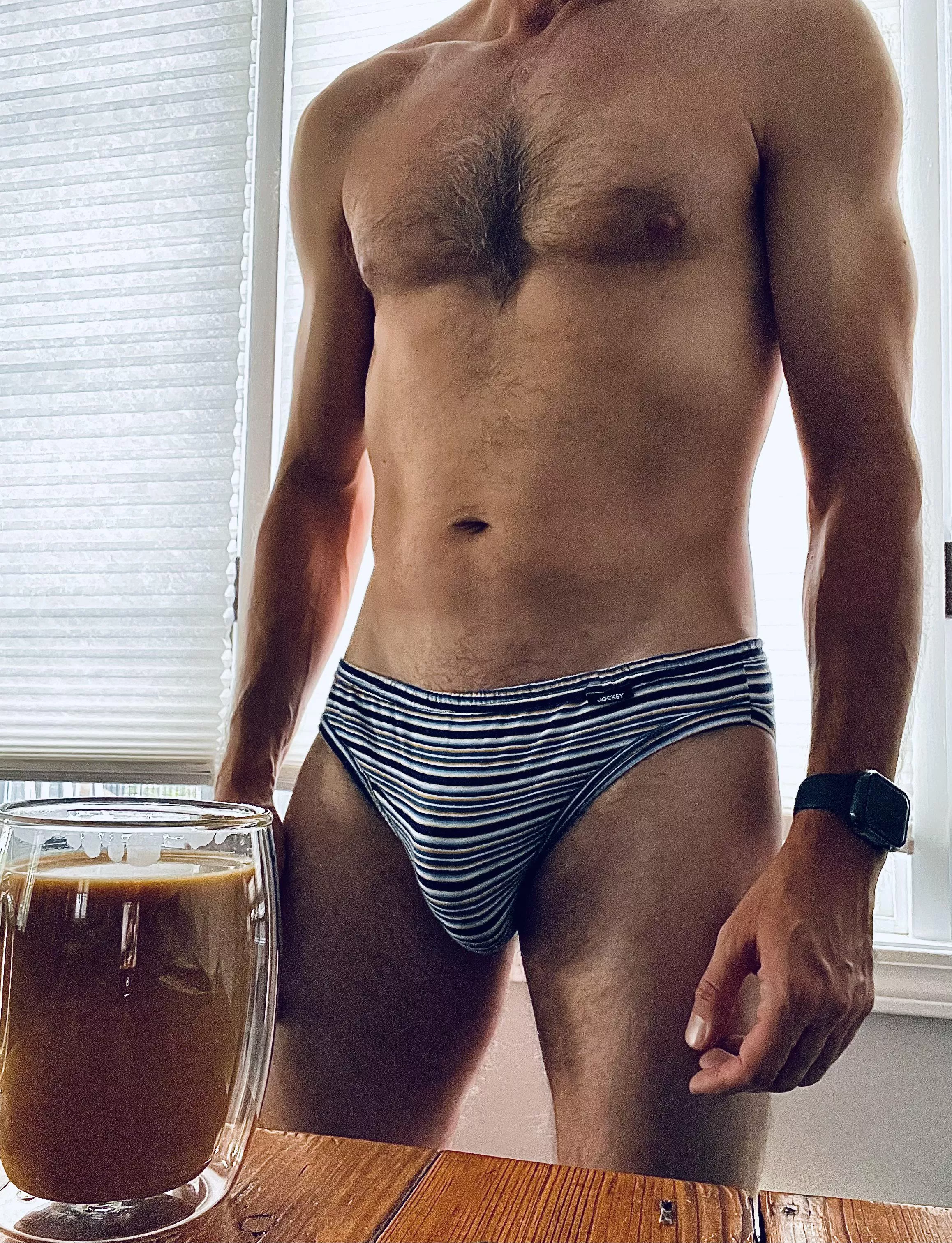 I am up early, let me bring coffee to you in bed