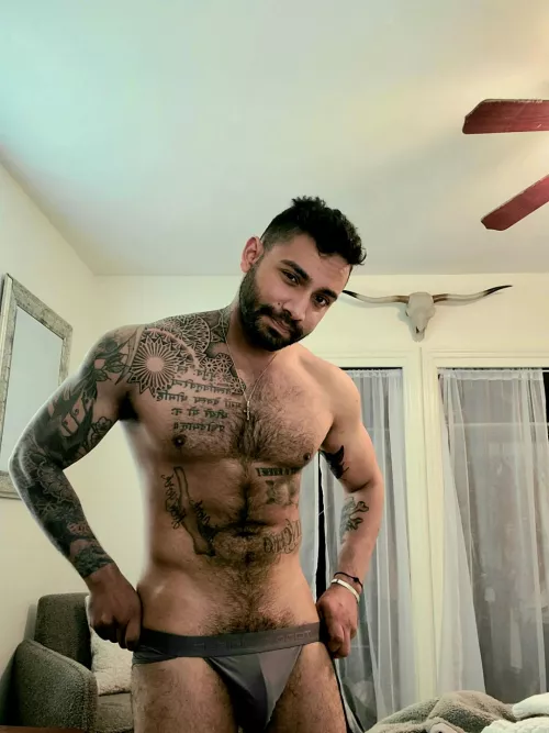 I bet all the ladies are wondering what's underneath... ask nicely and maybe I'll show you