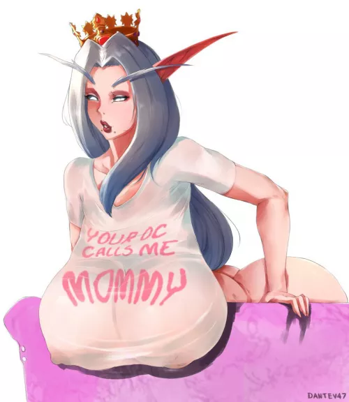 I call her mommy too.