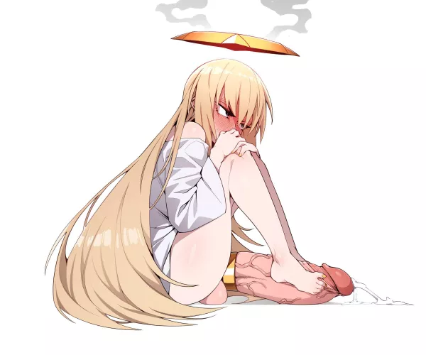 I can also touch myself with my feet~ 💜