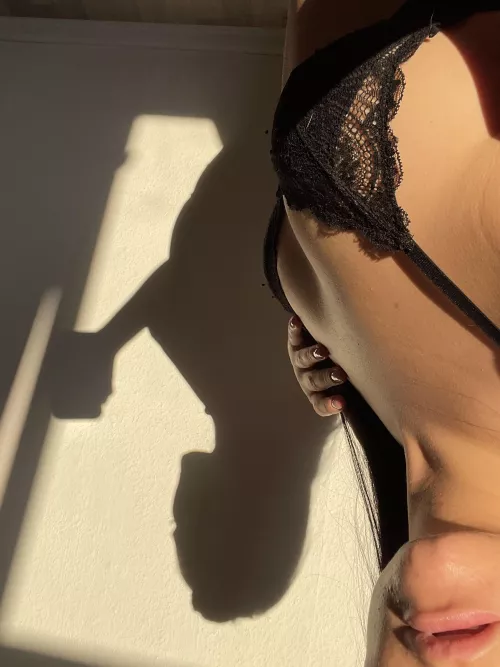 I can take off my bra for you if you want to...