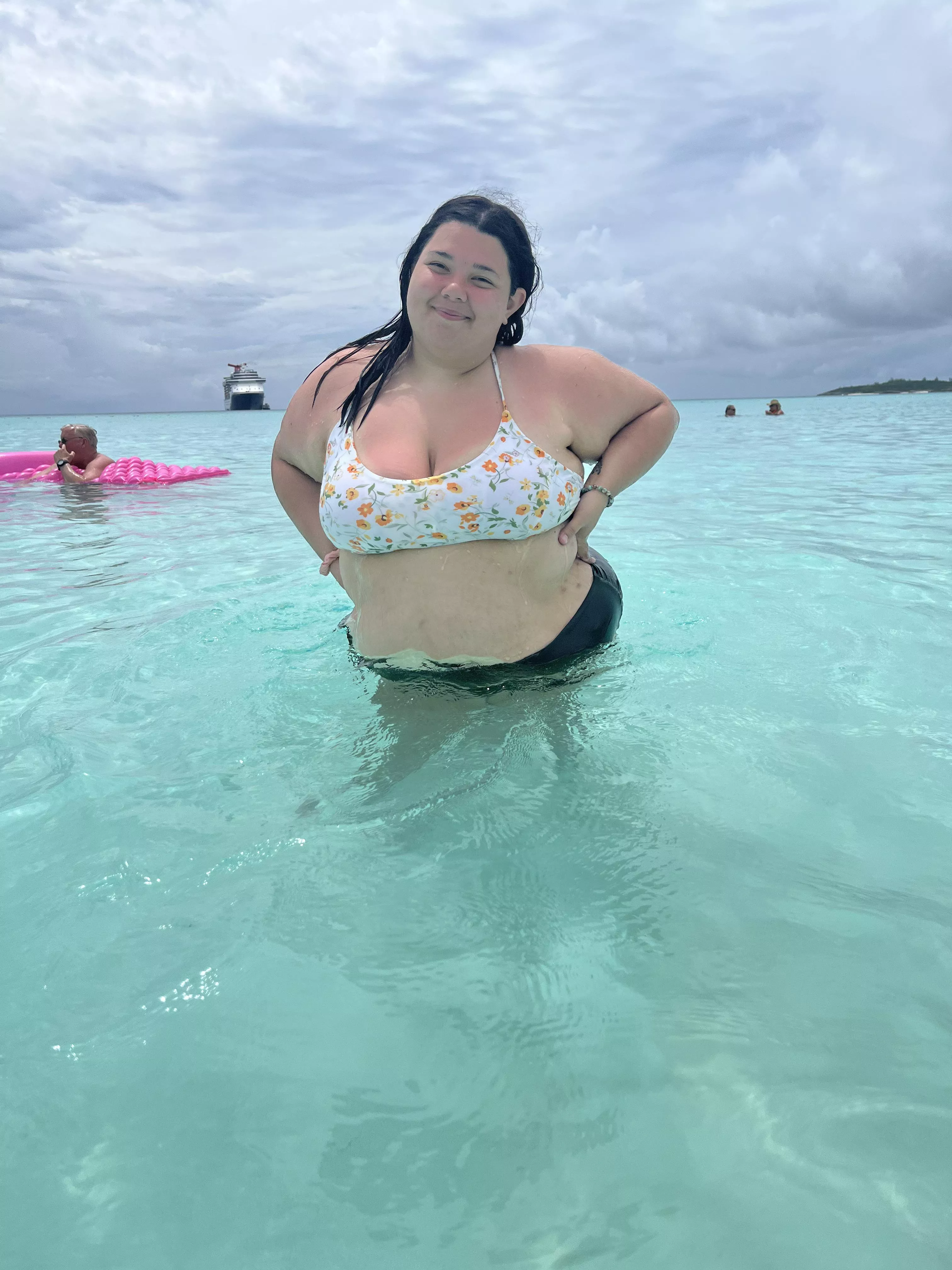 i can’t tell what looked better me or the water 😍