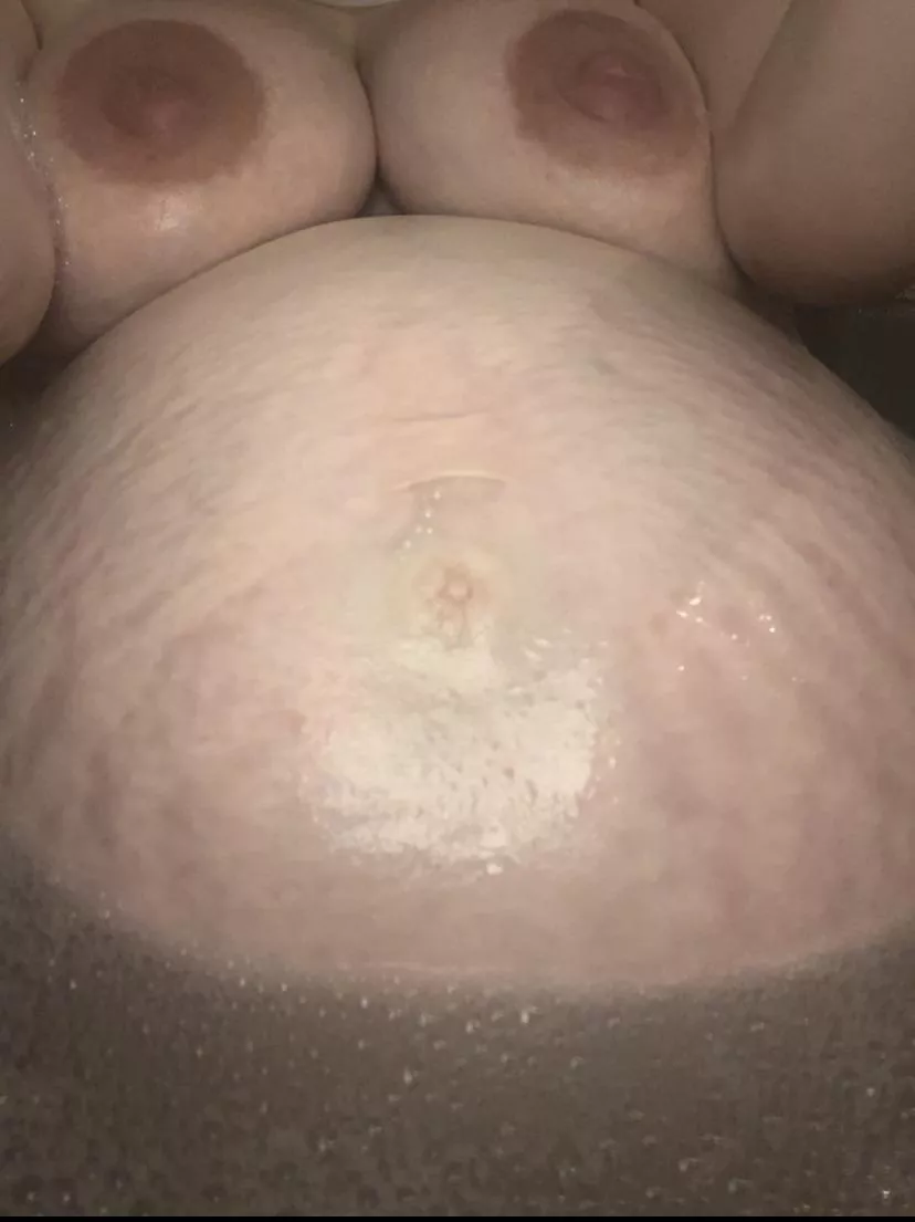 I can’t wait to be this huge again 🥰