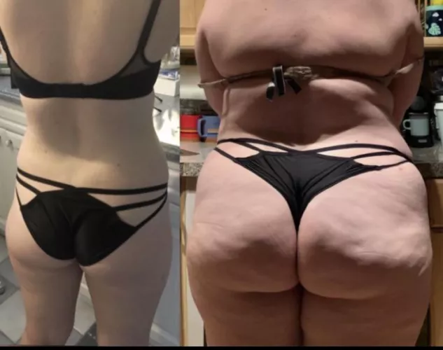 I could sit her old ass on top of her new ass. Thanks doordash!