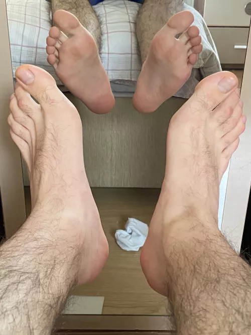 I could use a foot massage. Maybe with some tongue action:)