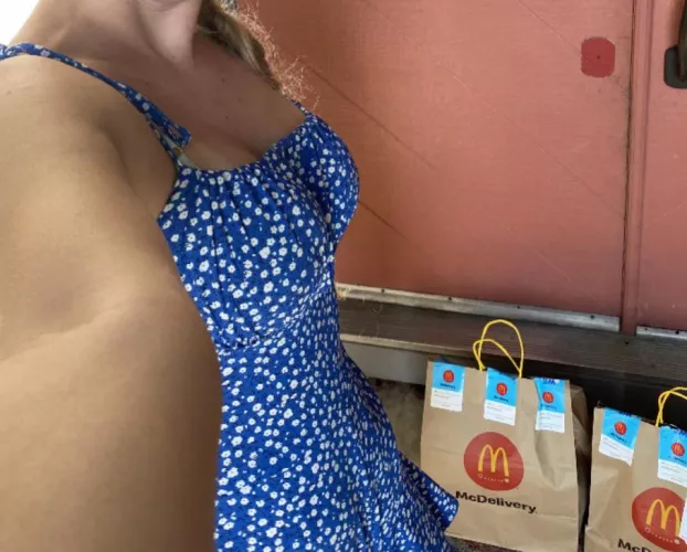 I do food delivery. Still waiting for someone to ask me to fuck them..