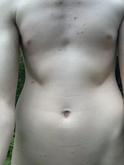 I do love going naked in public and in Forrest’s