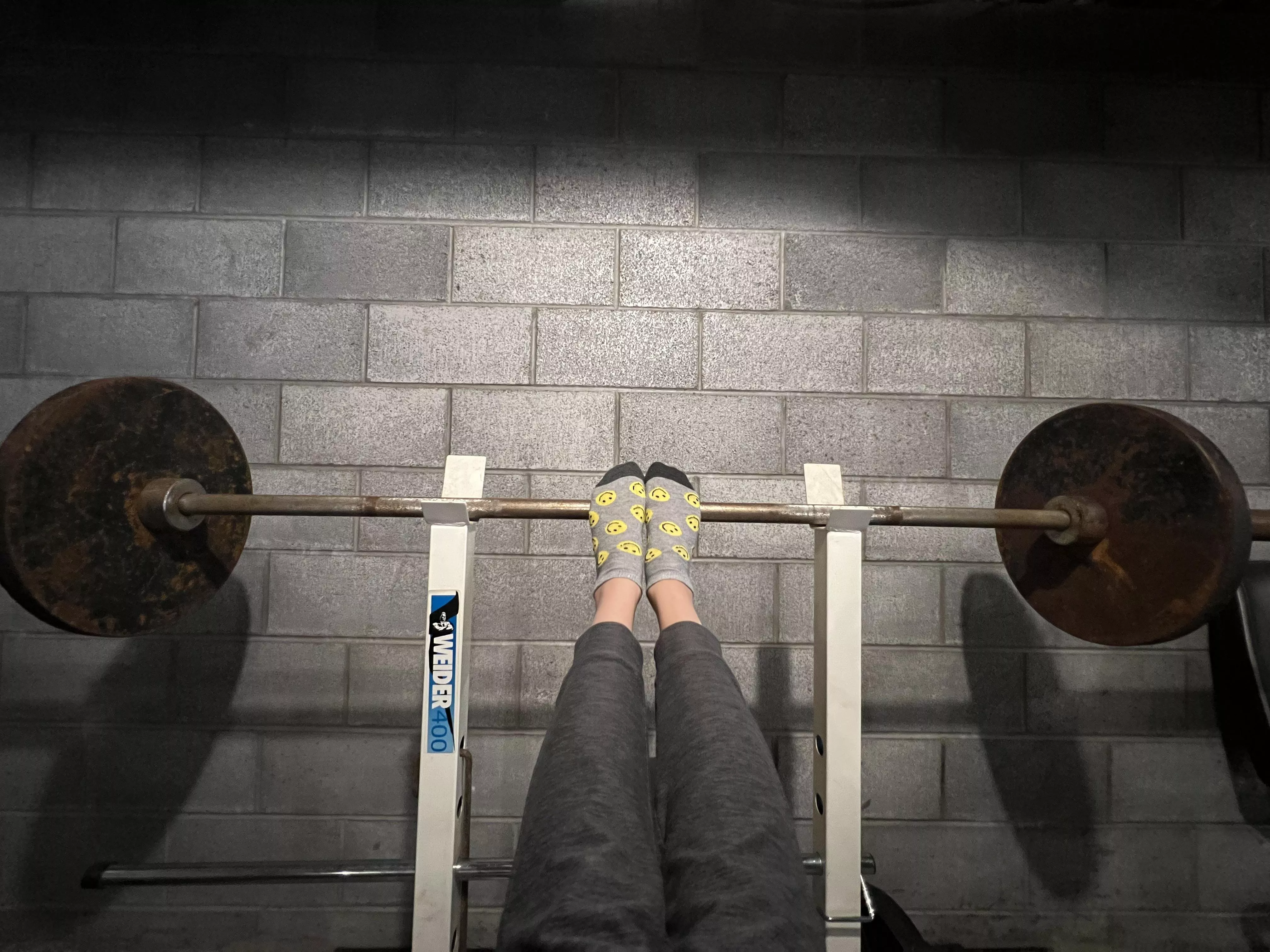 i don’t think this is how it’s done, but it is a great way to admire these cute socks 😁