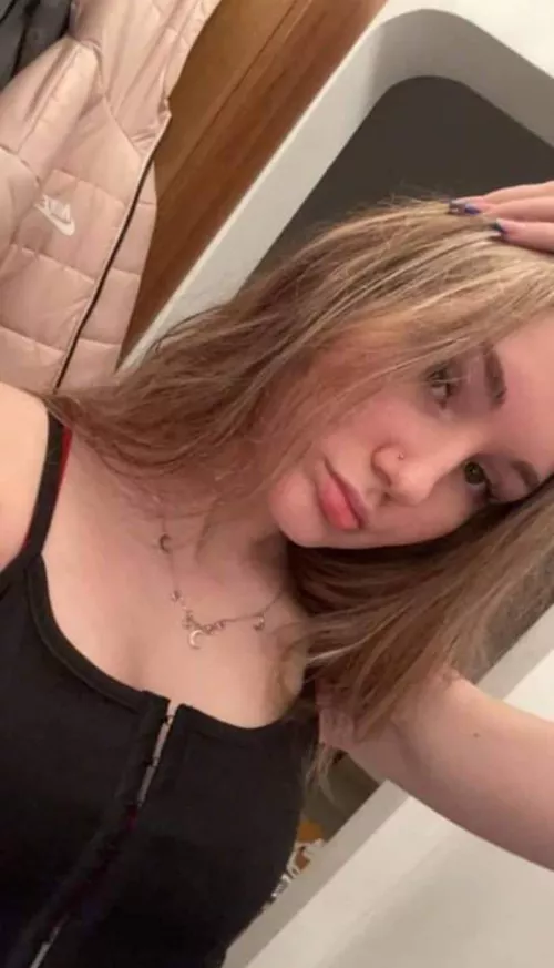 I feel sexy tonight, bras are over rated. 18 and it's time to PARTY.