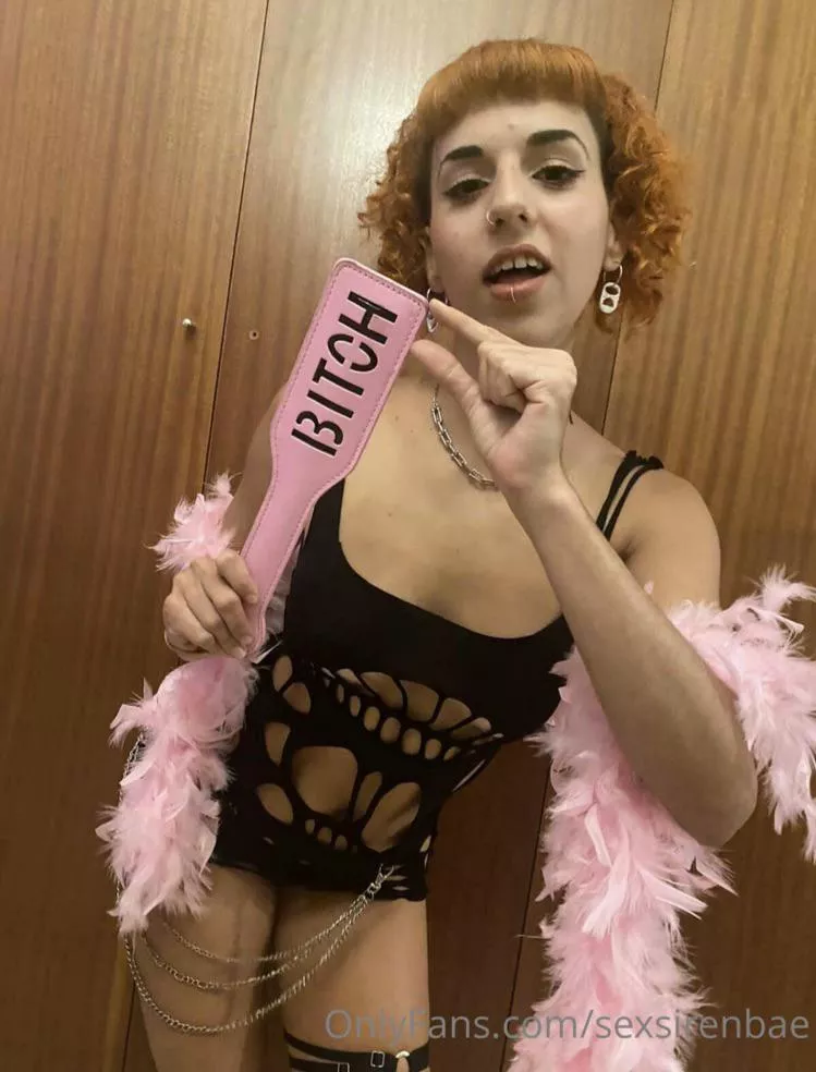 I find out you secret… u r a baby dicky!! 😂😂 If your clitty is smaller then my whip i will turn your ass into a slutty ass😈💦