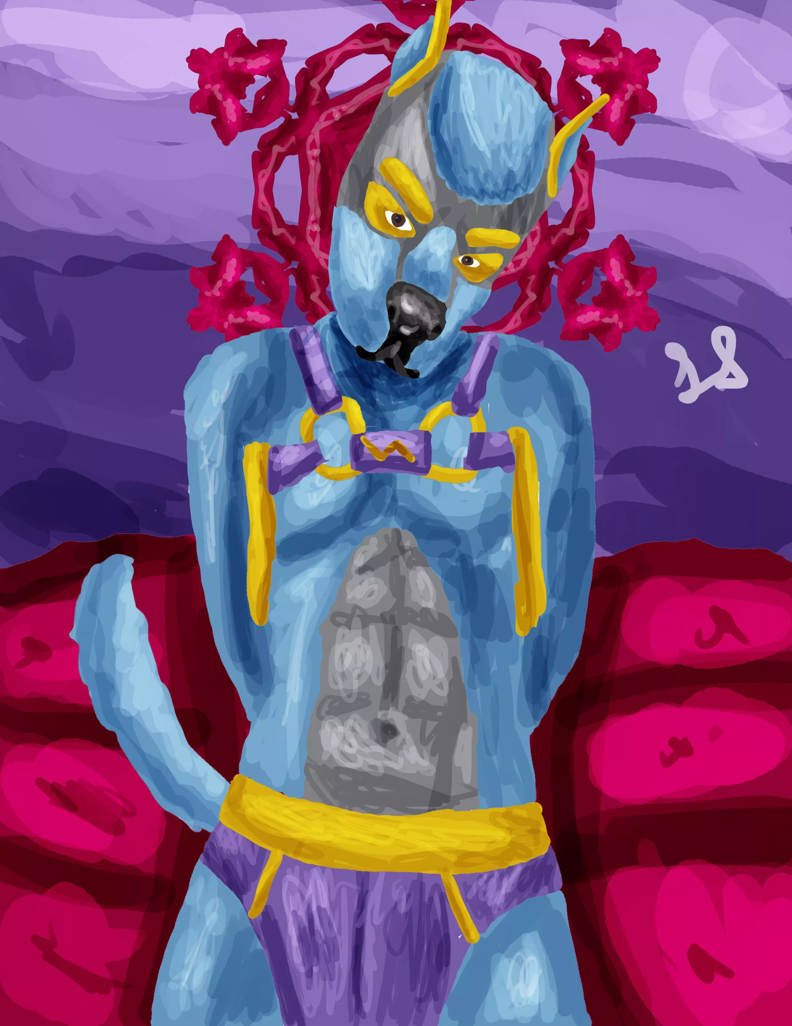 I got my first commission from u/irksome_boy, what do you guys thinks