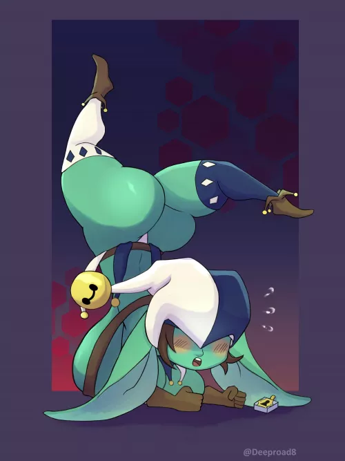 I got to work on a short stack goblin girl for a commission!