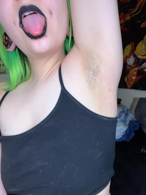 I grew it out so it’s more for you to suck on