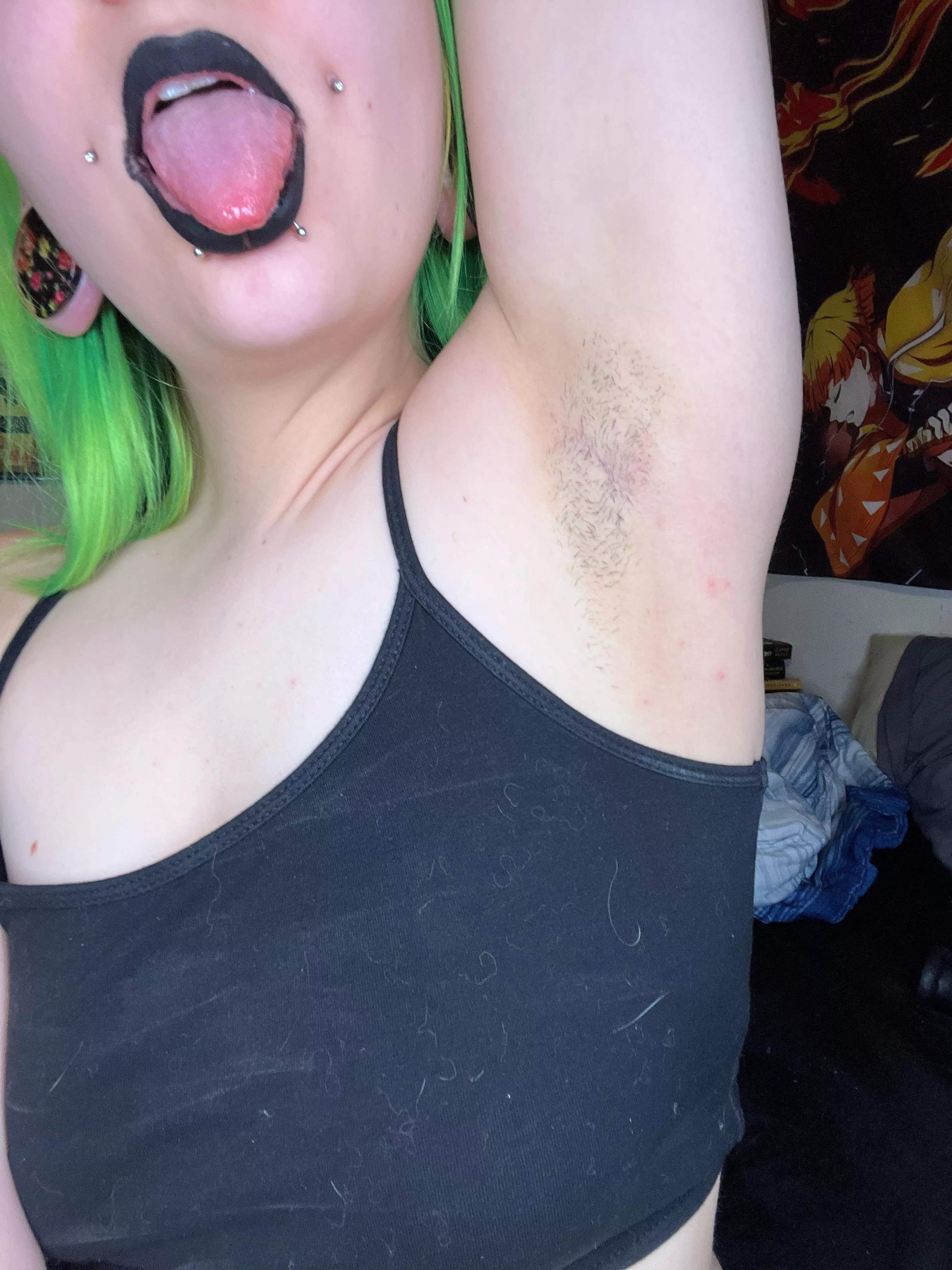 I grew it out so it’s more for you to suck on