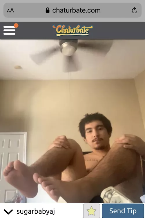 I had to put my feet in the air for an hour. What Daddy wants, Daddy gets. (19)