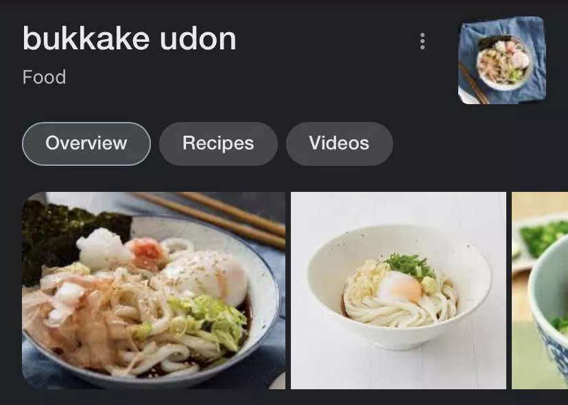 I had to rethink my life when I heard someone ordering this (Bukakke Udon) sounds very familiar 🥲