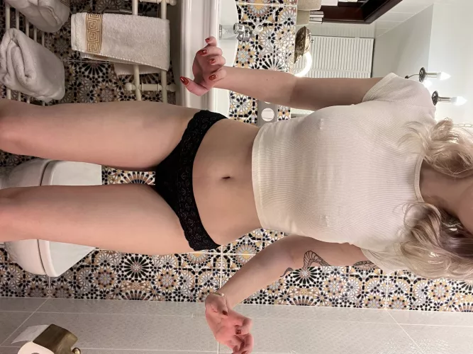 I hope my tits can start your day right