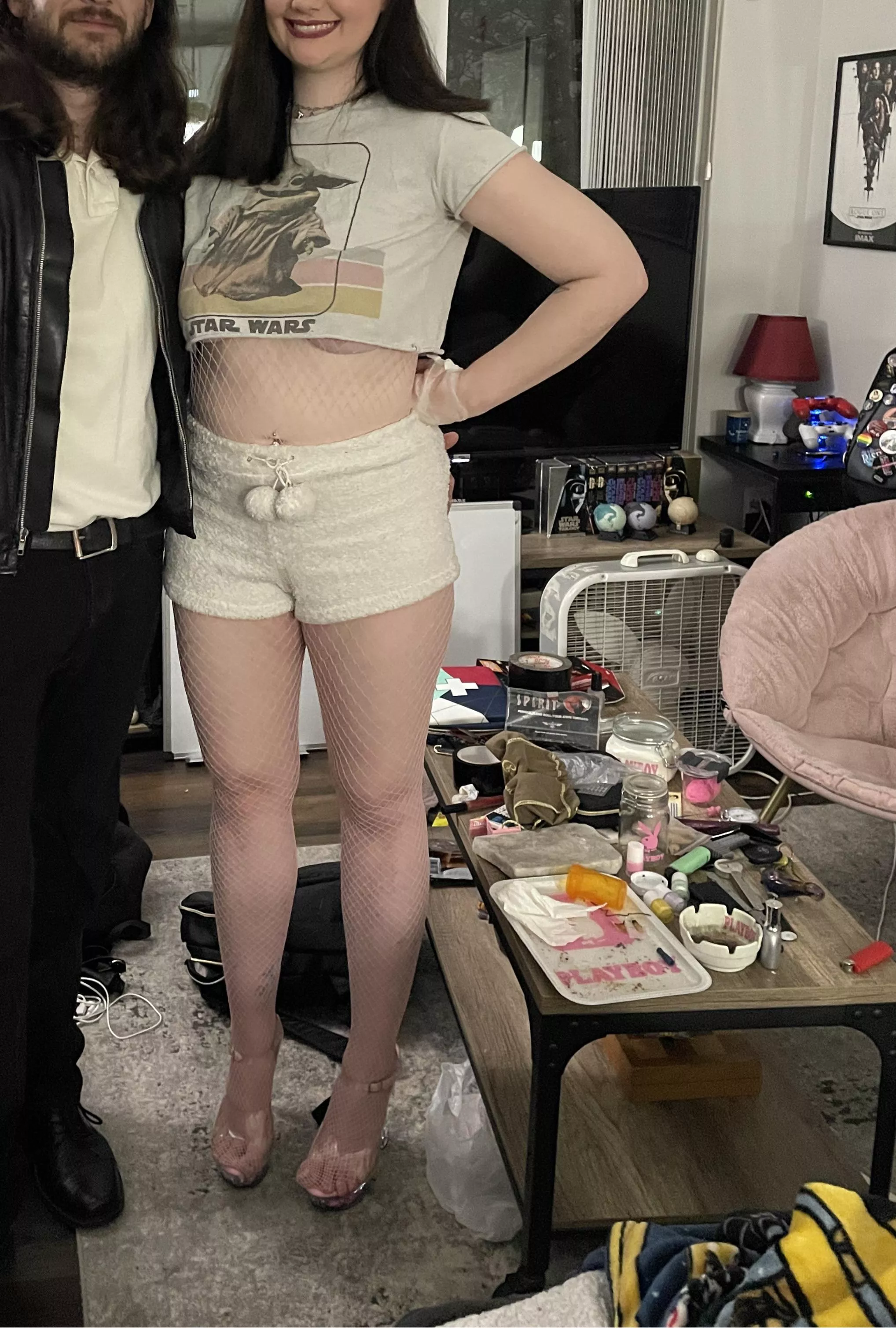 I just got fucked at Star Wars night in front of 50 people