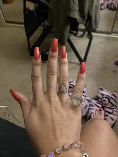 i just took these off today