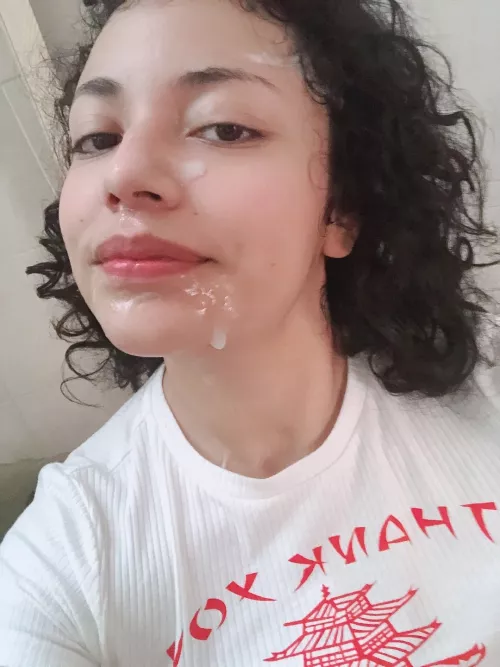 I look the cutest with after a facial