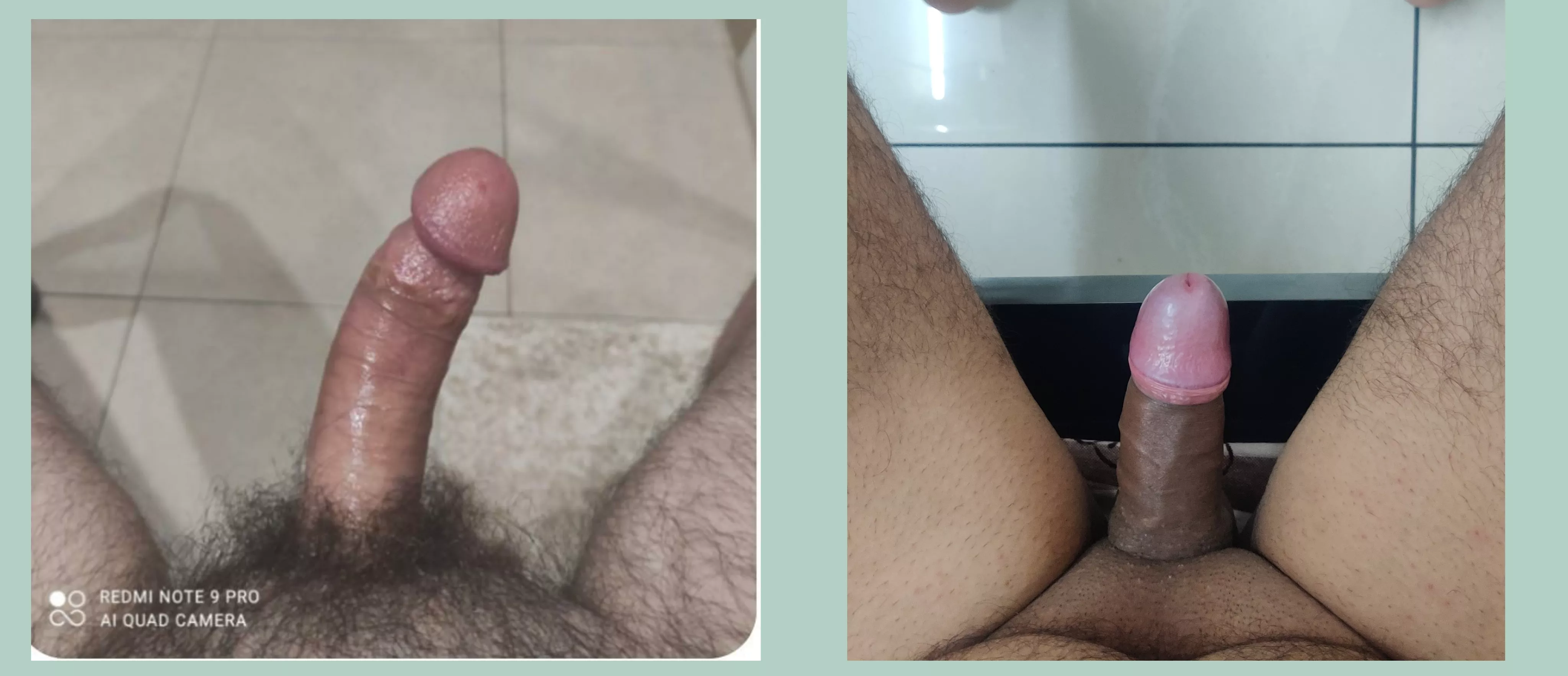 I lost comparison to u/frimoli hes way bigger than me. Though i loved losing and being humiliated 🙈🙈